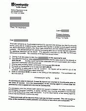 Countrywide Short Sale Approval Letter
