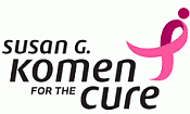 We Support Susan G. Komen for the Cure