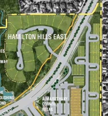 Hamilton Hills East Plat Map